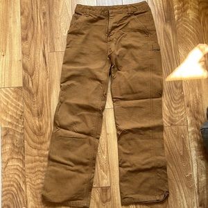 Carhartt kids size 14 canvas utility pants